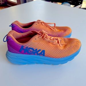The HOKA ONE ONE Rincon 3. Great for walking and running.